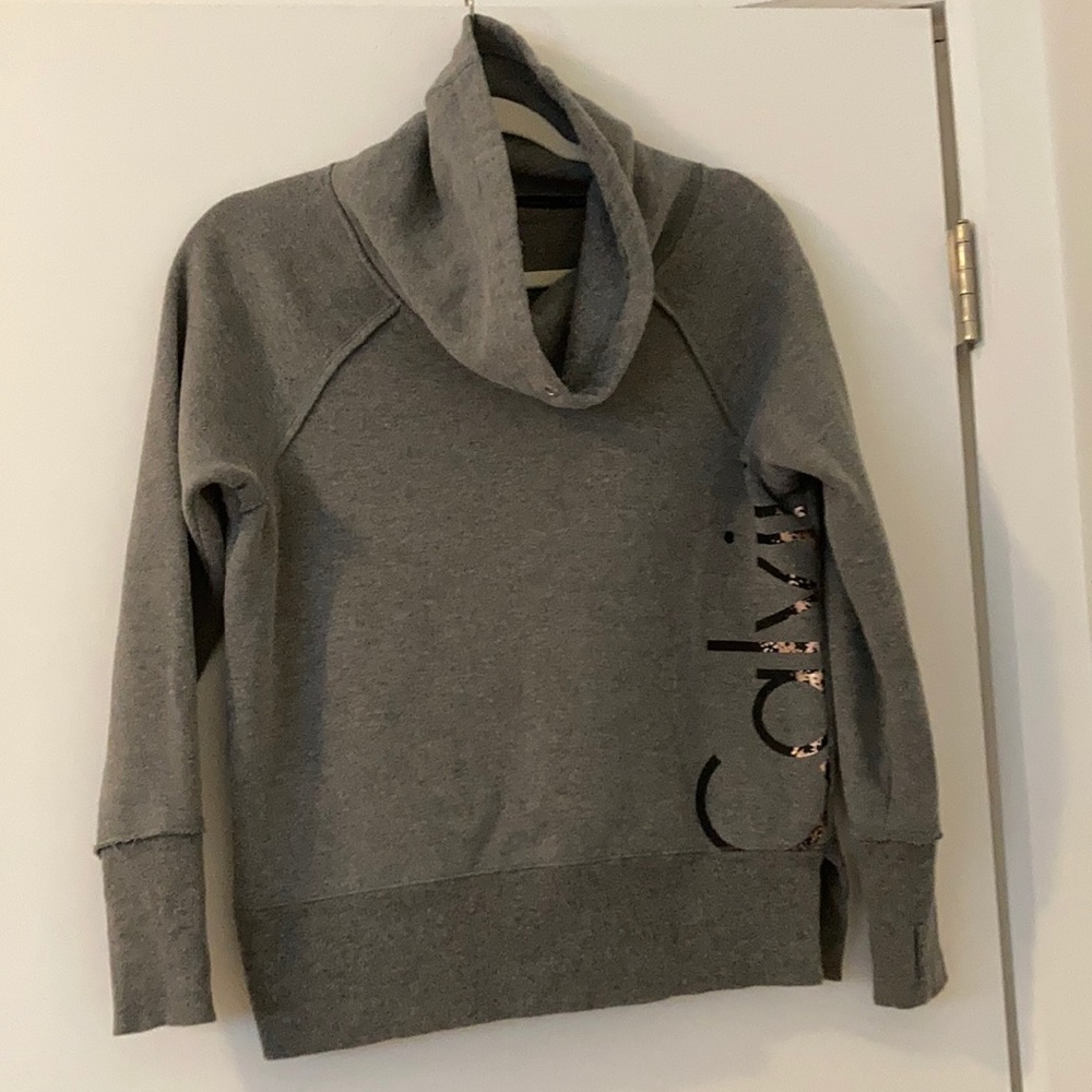 Gray Calvin Klein Crew neck